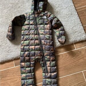 The North Face Camo Infant Snowsuit